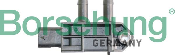 Borsehung B11878 - Датчик, тиск вихлопних газів autozip.com.ua