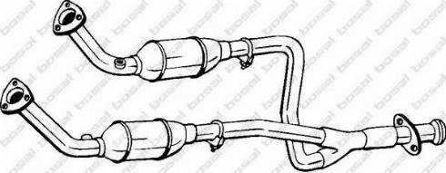 Bosal 099-300 - Каталізатор autozip.com.ua