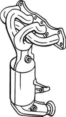 Bosal 090-657 - Каталізатор autozip.com.ua