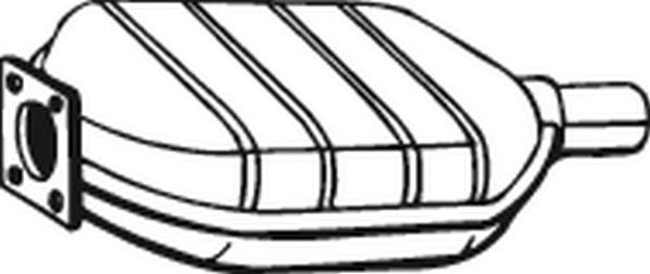 Bosal 098-720 - Каталізатор autozip.com.ua