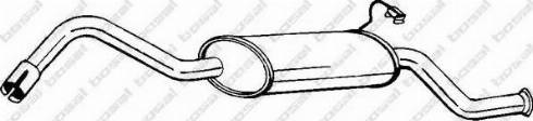 Bosal 154-789 - Глушник вихлопних газів кінцевий autozip.com.ua