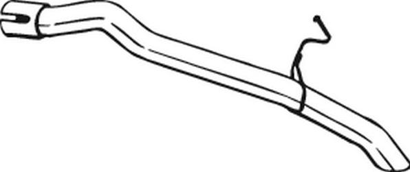 Bosal 840-001 - Труба вихлопного газу autozip.com.ua