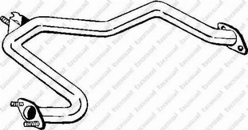Bosal 882-305 - Труба вихлопного газу autozip.com.ua