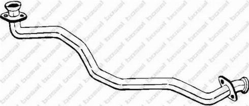 Bosal 832-733 - Труба вихлопного газу autozip.com.ua