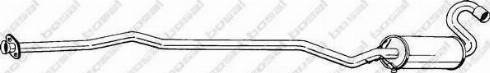 Bosal 291-661 - Середній глушник вихлопних газів autozip.com.ua