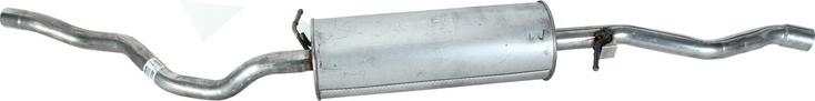 Bosal 288-507 - Середній глушник вихлопних газів autozip.com.ua