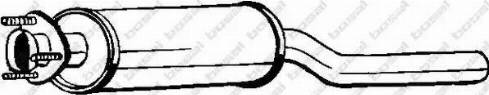 Bosal 235-103 - Предглушітель вихлопних газів autozip.com.ua