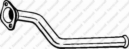Bosal 750-081 - Труба вихлопного газу autozip.com.ua