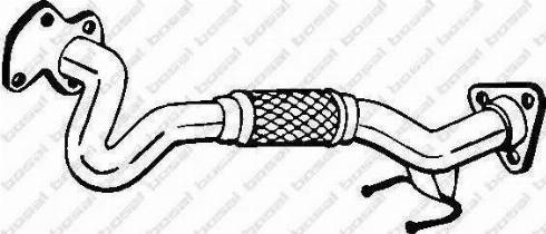 Bosal 753-305 - Труба вихлопного газу autozip.com.ua