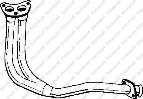 Bosal 786-653 - Труба вихлопного газу autozip.com.ua