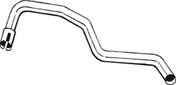 Bosal 787-047 - Труба вихлопного газу autozip.com.ua