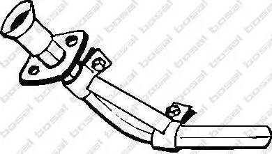 Bosal 728-429 - Труба вихлопного газу autozip.com.ua
