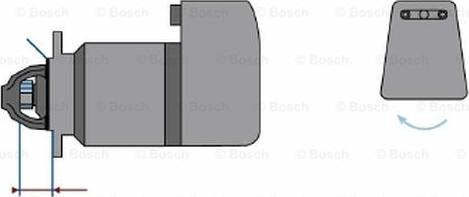 BOSCH 9 000 084 007 - Стартер autozip.com.ua