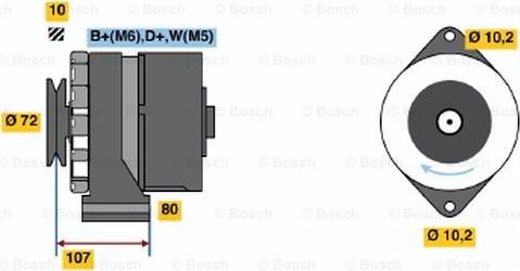 BOSCH 9 120 144 116 - Генератор autozip.com.ua