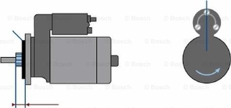 BOSCH 6 004 AA0 021 - Стартер autozip.com.ua