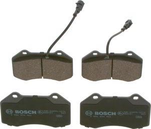 BOSCH 0 986 494 903 - Гальмівні колодки, дискові гальма autozip.com.ua