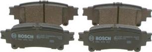 BOSCH 0 986 494 907 - Гальмівні колодки, дискові гальма autozip.com.ua