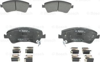 BOSCH 0 986 494 932 - Гальмівні колодки, дискові гальма autozip.com.ua