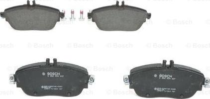 BOSCH 0 986 494 937 - Гальмівні колодки, дискові гальма autozip.com.ua