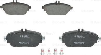 BOSCH 0 986 494 937 - Гальмівні колодки, дискові гальма autozip.com.ua