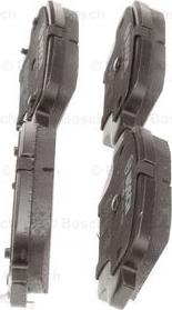 BOSCH 0 986 494 929 - Гальмівні колодки, дискові гальма autozip.com.ua