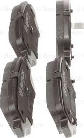 BOSCH 0 986 494 929 - Гальмівні колодки, дискові гальма autozip.com.ua