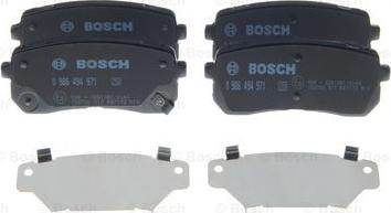 BOSCH 0 986 494 971 - Гальмівні колодки, дискові гальма autozip.com.ua