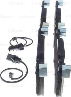 BOSCH 0 986 494 973 - Гальмівні колодки, дискові гальма autozip.com.ua