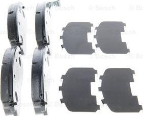 BOSCH 0 986 494 443 - Гальмівні колодки, дискові гальма autozip.com.ua
