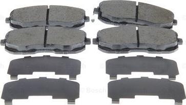 BOSCH 0 986 494 443 - Гальмівні колодки, дискові гальма autozip.com.ua