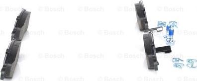 BOSCH 0 986 494 458 - Гальмівні колодки, дискові гальма autozip.com.ua