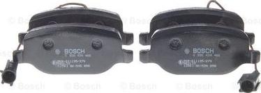 BOSCH 0 986 494 466 - Гальмівні колодки, дискові гальма autozip.com.ua