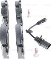 BOSCH 0 986 494 488 - Колодка торм. диск. AUDI A6 2.0-3.0 2011-.A8 2.0-6.3 09- задн. пр-во Bosch autozip.com.ua