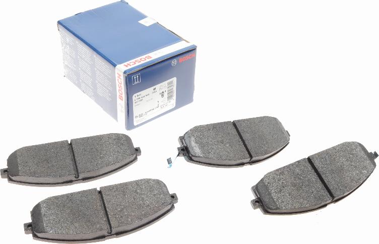 BOSCH 0 986 494 560 - Гальмівні колодки, дискові гальма autozip.com.ua