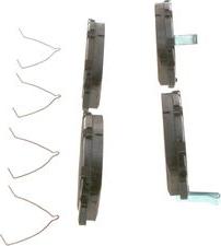 BOSCH 0 986 494 562 - Гальмівні колодки, дискові гальма autozip.com.ua