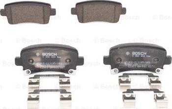 BOSCH 0 986 494 586 - Гальмівні колодки, дискові гальма autozip.com.ua