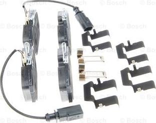 BOSCH 0 986 494 529 - Гальмівні колодки, дискові гальма autozip.com.ua