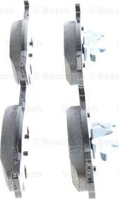 BOSCH 0 986 494 697 - Комплект гальмівних колодок з 4 шт. дисків autozip.com.ua