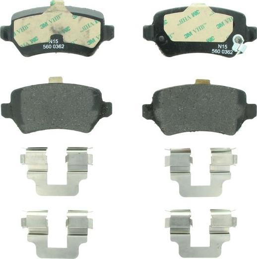 BOSCH 0 986 494 654 - Гальмівні колодки, дискові гальма autozip.com.ua