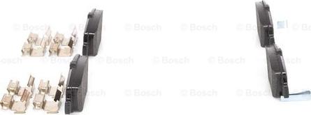 BOSCH 0 986 494 651 - Гальмівні колодки, дискові гальма autozip.com.ua