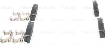 BOSCH 0 986 494 666 - Гальмівні колодки, дискові гальма autozip.com.ua