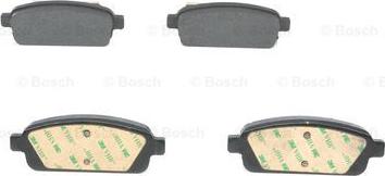 BOSCH 0 986 494 666 - Гальмівні колодки, дискові гальма autozip.com.ua