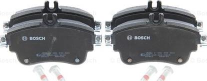 BOSCH 0 986 494 663 - Гальмівні колодки, дискові гальма autozip.com.ua