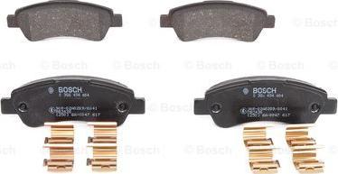 BOSCH 0 986 494 604 - Гальмівні колодки, дискові гальма autozip.com.ua