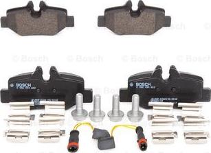 BOSCH 0 986 494 603 - Гальмівні колодки, дискові гальма autozip.com.ua