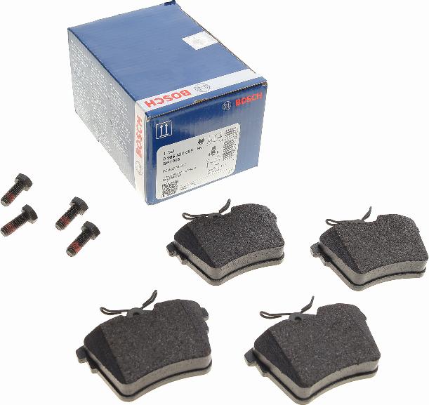 BOSCH 0 986 494 095 - Гальмівні колодки, дискові гальма autozip.com.ua