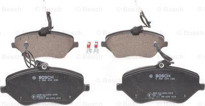 BOSCH 0 986 494 098 - Гальмівні колодки, дискові гальма autozip.com.ua