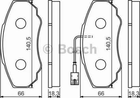 Remsa 96001 - Гальмівні колодки, дискові гальма autozip.com.ua