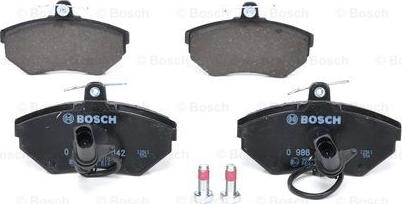 BOSCH 0 986 494 042 - Гальмівні колодки, дискові гальма autozip.com.ua