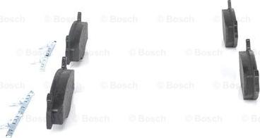 BOSCH 0 986 494 057 - Гальмівні колодки, дискові гальма autozip.com.ua